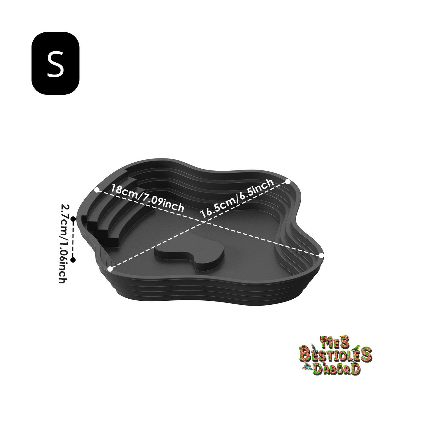 Bassin pour terrarium enterrable – Intégration parfaite au décor