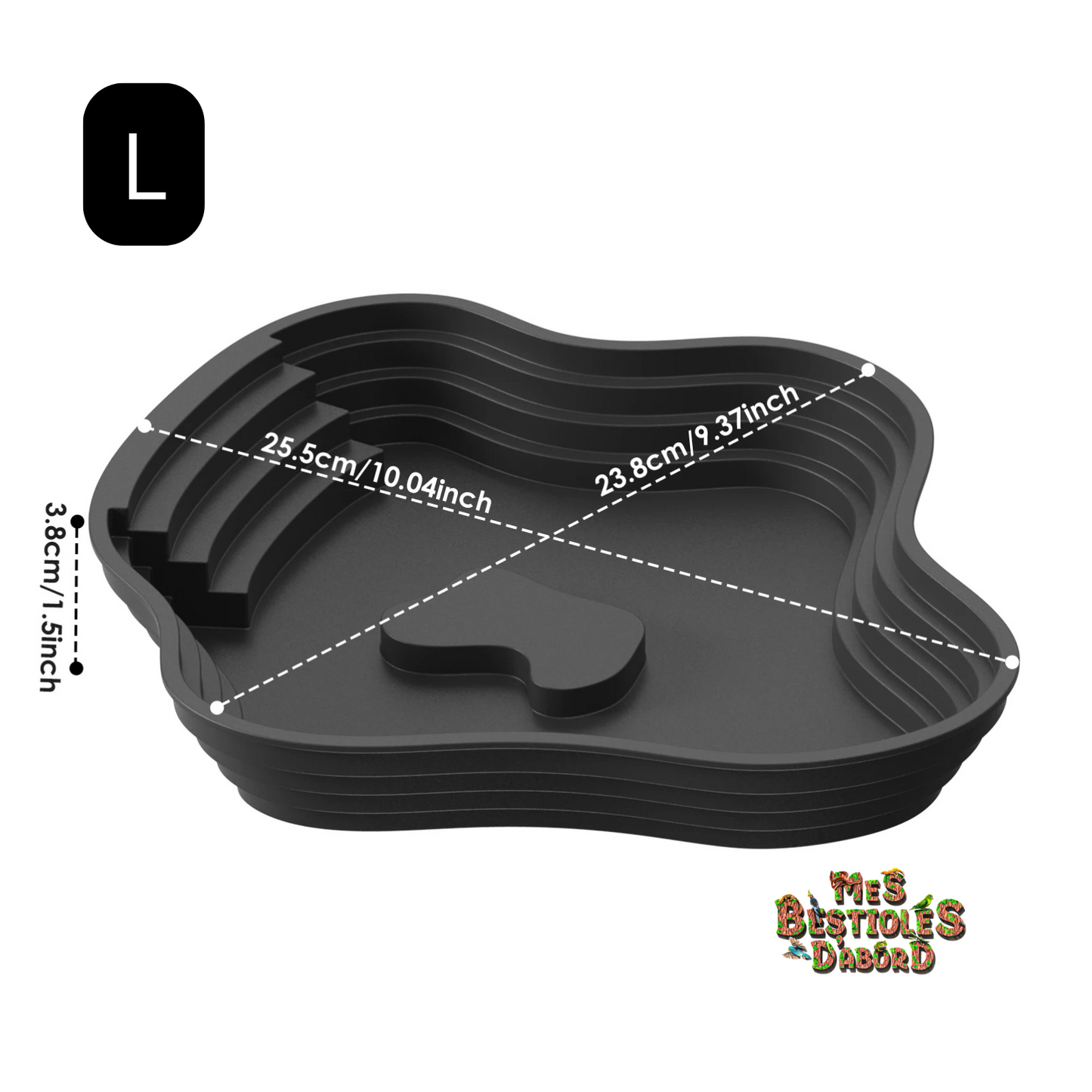 Bassin pour terrarium enterrable – Intégration parfaite au décor