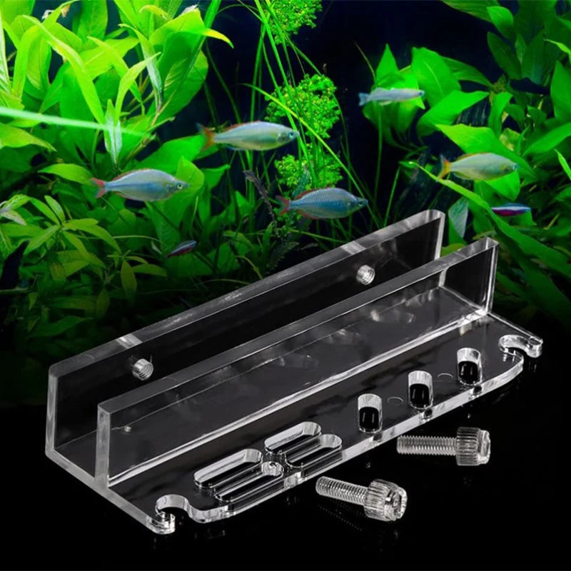 Support Acrylique pour Outils d’Aquarium – Rangement Pinces, Ciseaux & Racloirs