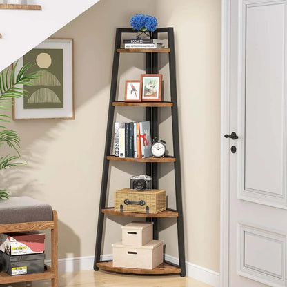 Étagère plante d'angle | élégance Vintage