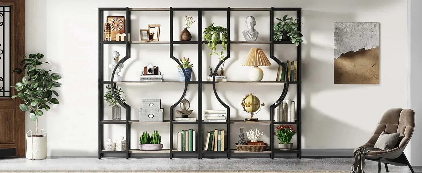 Étagère plante 5 niveaux | Bois & Métal