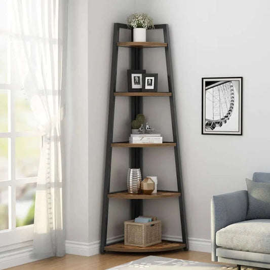 Étagère plante d'angle | élégance Vintage