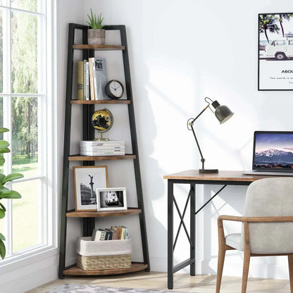 Étagère plante d'angle | élégance Vintage