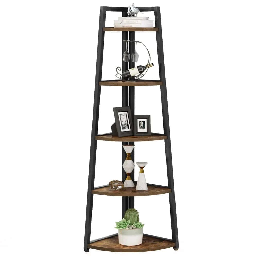 Étagère plante d'angle | élégance Vintage