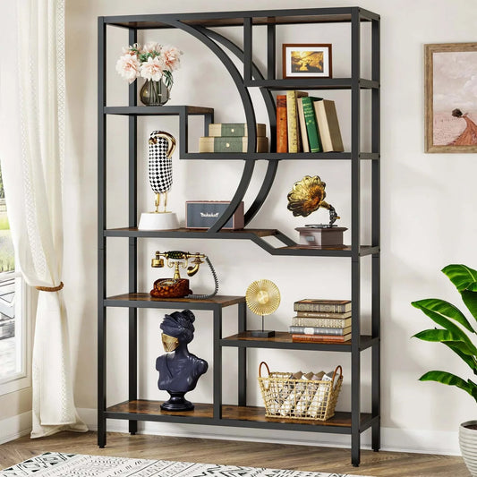 Étagère plante 6 niveaux | Bois & Design industriel